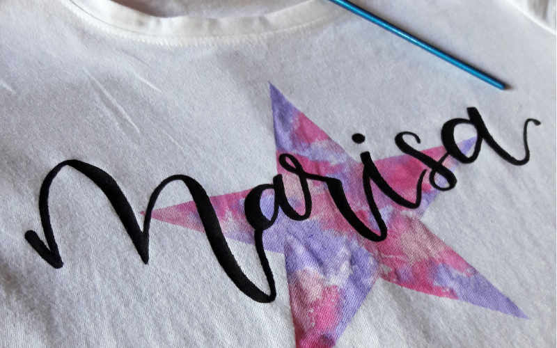 T-Shirt Lettering Anleitung Marisa Tipps und Tricks