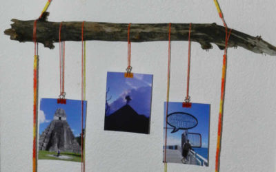 DIY Bilderrahmen aus Ästen