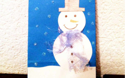 Geschenk-Tüte selber machen – Winterstyle