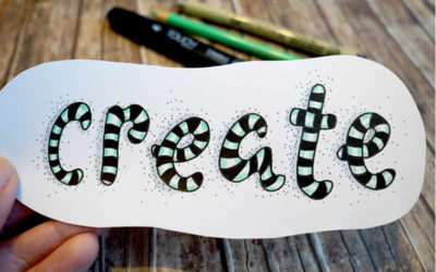 Letter Lovers: gelbkariert zu Gast