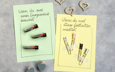 DIY Geschenkidee: Wenn-Buch erstellen mit 100+ Ideen